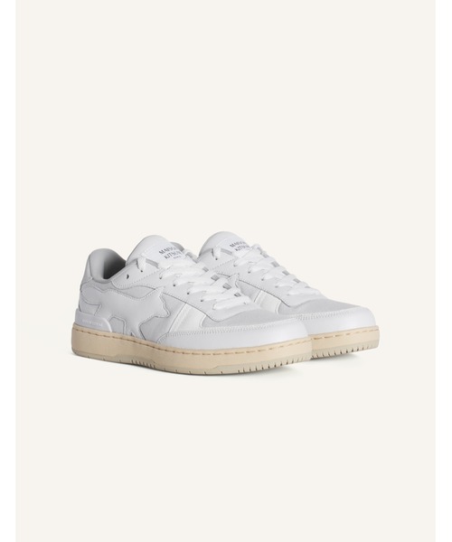 Maison Kitsune（メゾンキツネ）の「CHIRU TRAINERS（スニーカー・メンズ・グレイッシュベージュ/アイボリー・36/37/38/39/41/42/43/44/45）」の13枚目の写真