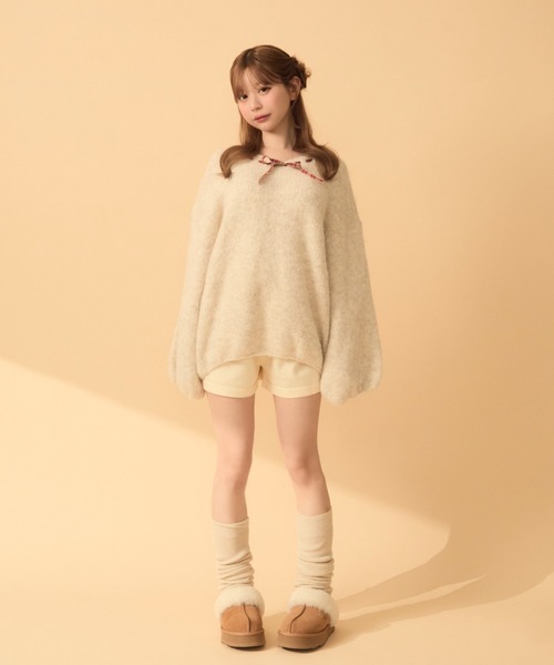 セール】チェックリボンニット（ニット/セーター）｜TITTY&CO.（ティ