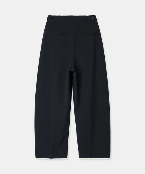 louren（ローレン ）の「【louren/ローレン】single tuck cocoon pants/シングルタックコクーンパンツ（その他パンツ・レディース・ブラック/アイボリー・MEDIUM/SMALL）」の4枚目の写真