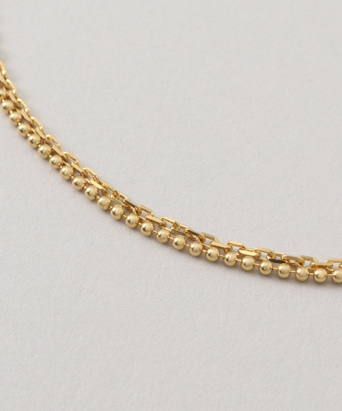 plage(プラージュ)の「MARIHA / マリハ Silent Rain NECKLACE DOUBLE ネックレス 40cm(ネックレス・レディース・ゴールド・FREE)」の5枚目の写真