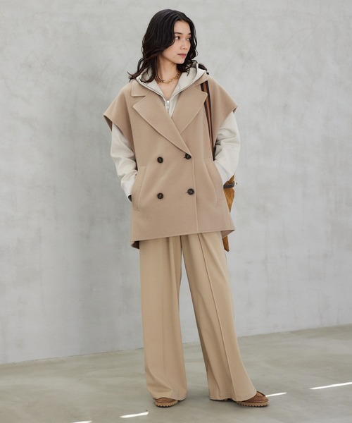 バンヤードストーム　ベージュ フード付き モッズコート バンヤードストーム ベージュ フード付き モッズコート バン