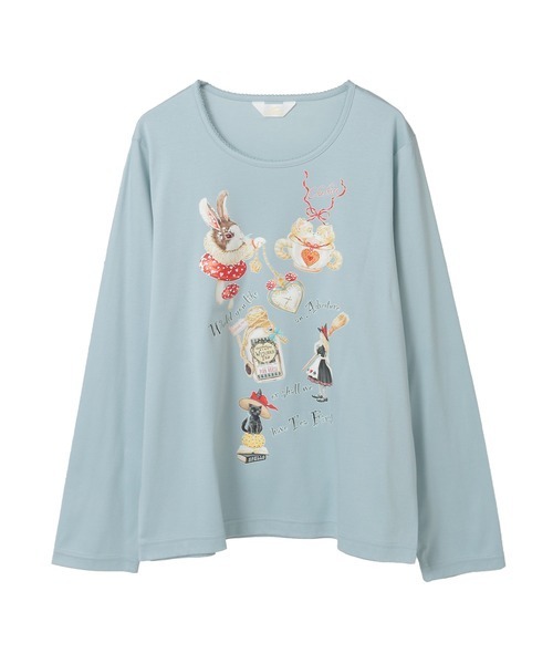 セール】ハロウィーンワンダーランドプリントカットソー（Tシャツ