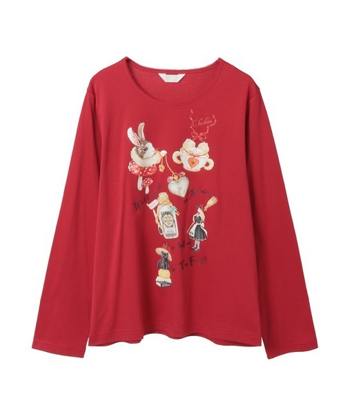 ハロウィンワンダーランドプリントカットソー ハロウィンワンダーランドプリントカットソー