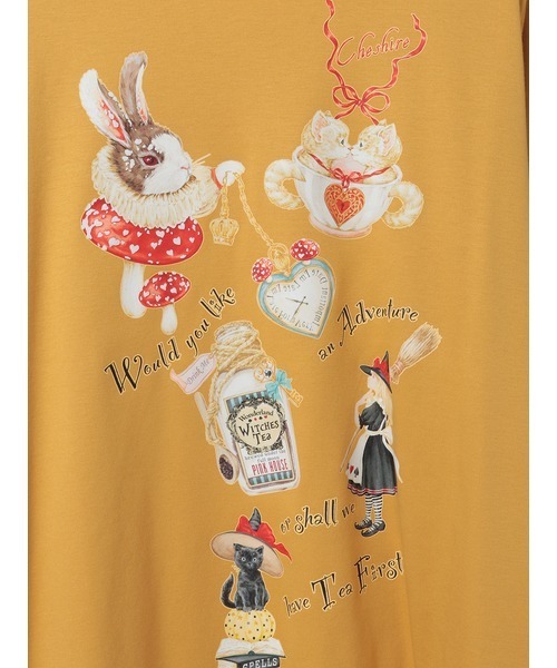 セール】ハロウィーンワンダーランドプリントカットソー（Tシャツ