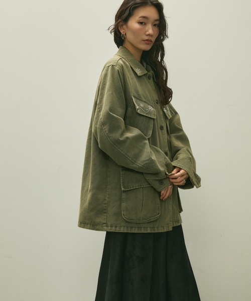 ヨーロッパ 90s ヴィンテージ コート ジャケット カバーオール ブルゾン 珍 セール】1点投入高級感。ヴィンテージ風フェイクレザーウエスト