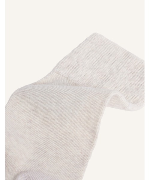 Maison Kitsune(メゾンキツネ)の「FOX HEAD SOCKS(ソックス/靴下・メンズ・ダークグレー/ライトベージュ/ブラック/ホワイト/アイボリー・S/M)」の11枚目の写真