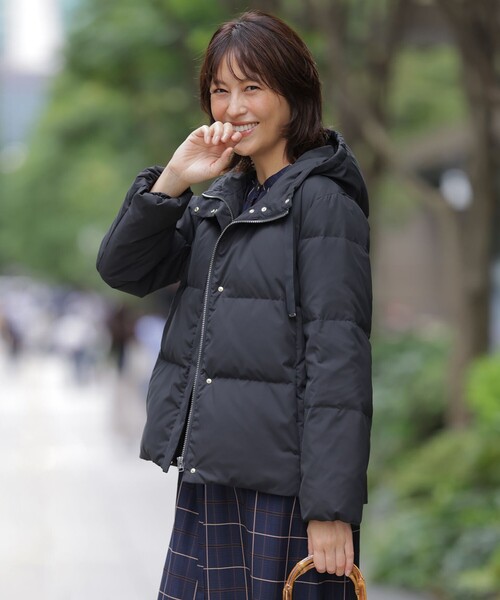 J.PRESS（ジェイプレス）の「ブラッシュドマルチポリ ショート ダウン