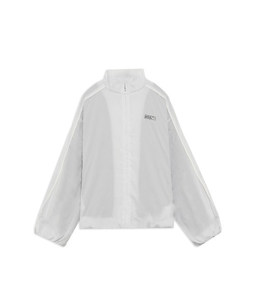 PUMA（プーマ）の「ウィメンズ PUMA x ROSE T7 オーバーサイズ トラック ジャケット（ブルゾン・レディース・シルバー/ブラック・SMALL）」の2枚目の写真