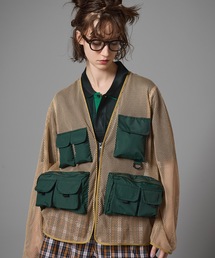 りん❗️エブール　ライトタフタジップアップブルゾン レディースのブルゾン（ジップアップ）ファッション通販 - ZOZOTOWN