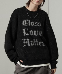 Alfred Alex | 【Alfred Alex】グラフィックジャガード オーバーサイズ シャギーニット(ニット/セーター)