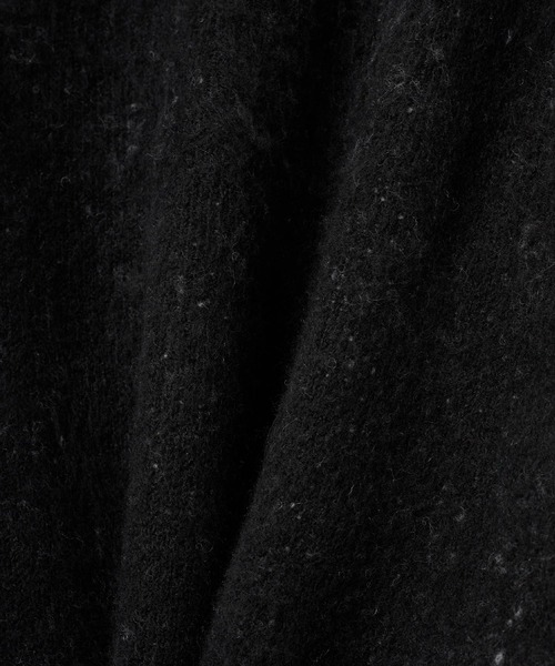 Alfred Alex（アルフレッドアレックス）の「【Alfred Alex】グラフィックジャガード オーバーサイズ シャギーニット（ニット/セーター・メンズ・ブラック/オフホワイト/ブラック系2/チャコール/ブラック系・M/L）」の19枚目の写真