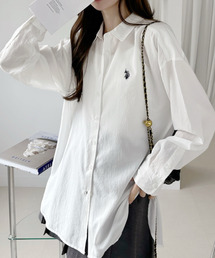 【U.S. POLO ASSN.】気流 ロング シャツ