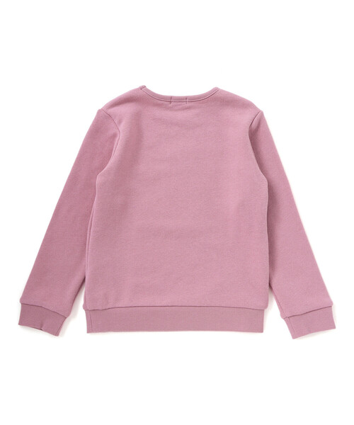 BeBe（ベベ）の「マシュマロウラケアニマルパッチ刺しゅうトレーナー(80~150cm)（スウェット・キッズ・ピンク/パープル・80ｃｍ/90cm/120cm/100cm/140cm/130cm/150cm/110cm）」の6枚目の写真
