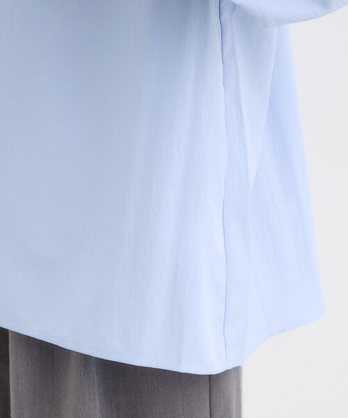 DRESKIP(ドレスキップ)の「【洗濯機可/S-LL】リボンブラウス(シャツ/ブラウス・レディース・ダークブラウン/ブルー/オフホワイト・04/03/02/01)」の21枚目の写真