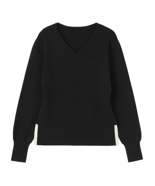 JENNE(ジェンヌ)の「Vネックウールニット(カーディガン/ボレロ・レディース・グレー/ブラック/モカ・LARGE/MEDIUM/SMALL)」の17枚目の写真