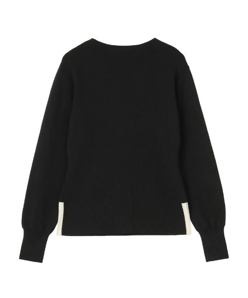 JENNE(ジェンヌ)の「Vネックウールニット(カーディガン/ボレロ・レディース・グレー/ブラック/モカ・LARGE/MEDIUM/SMALL)」の18枚目の写真