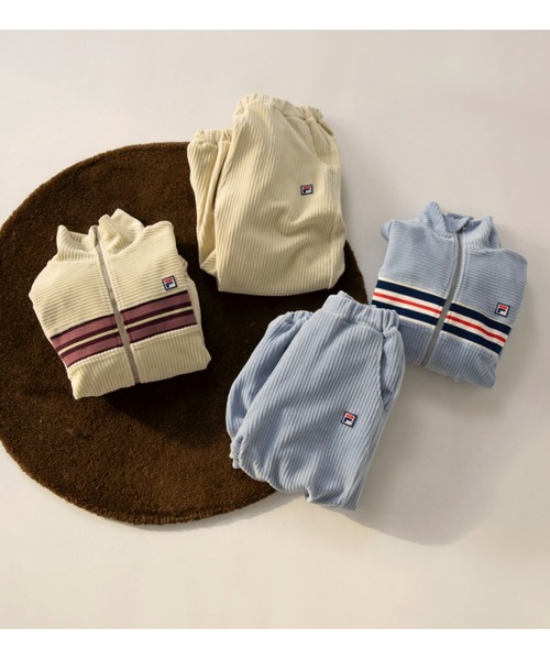 FILA(フィラ)の「【FILA/フィラ別注】ニットコールロングパンツ(その他パンツ・キッズ・ブルー/ベージュ・100/120/110/140/150/130)」の14枚目の写真