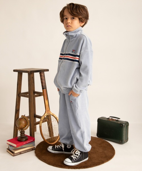 FILA(フィラ)の「【FILA/フィラ別注】ニットコールロングパンツ(その他パンツ・キッズ・ブルー/ベージュ・100/120/110/140/150/130)」の18枚目の写真