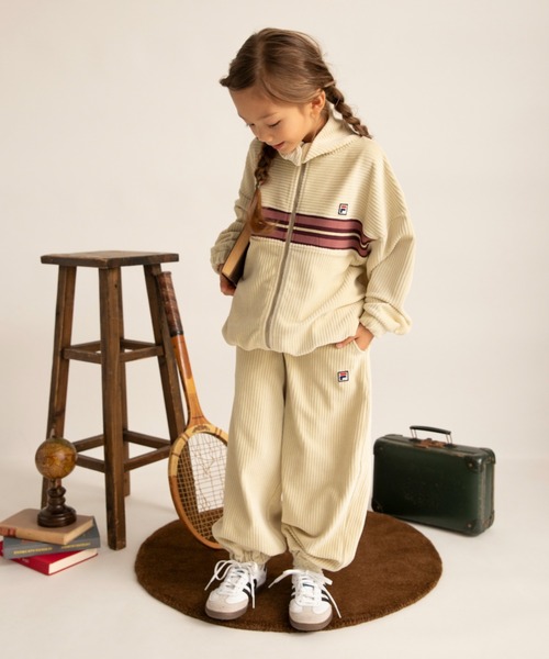 FILA(フィラ)の「【FILA/フィラ別注】ニットコールロングパンツ(その他パンツ・キッズ・ブルー/ベージュ・100/120/110/140/150/130)」の15枚目の写真