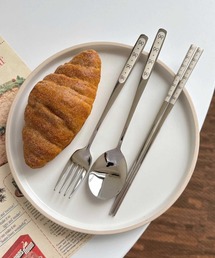 Made in I(メイドインアイ)のCute Ribbon Silver Cutlery Set(カトラリー)