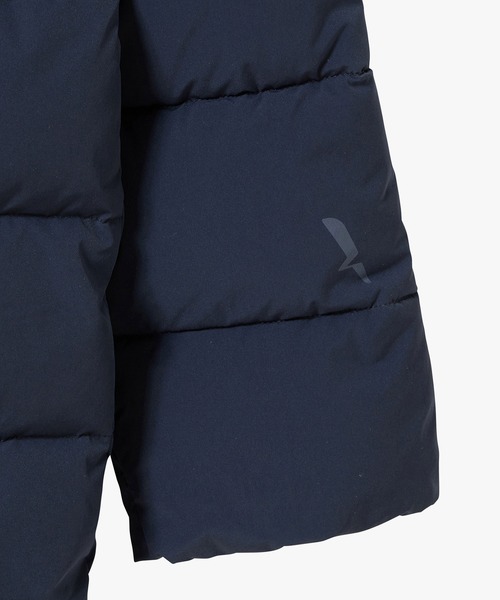 AIGLE（エーグル）の「撥水 インサレーション ミドルパフコート ジャケット（ダウンジャケット/コート・レディース・オフホワイト/ダークネイビー・M/XS/S）」の10枚目の写真