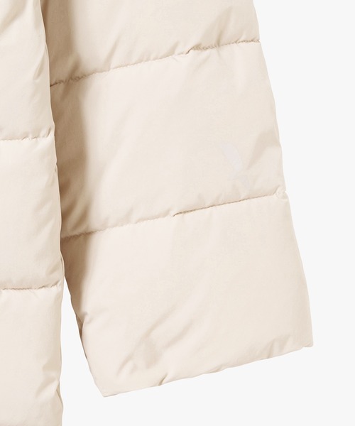 AIGLE（エーグル）の「撥水 インサレーション ミドルパフコート ジャケット（ダウンジャケット/コート・レディース・オフホワイト/ダークネイビー・M/XS/S）」の20枚目の写真