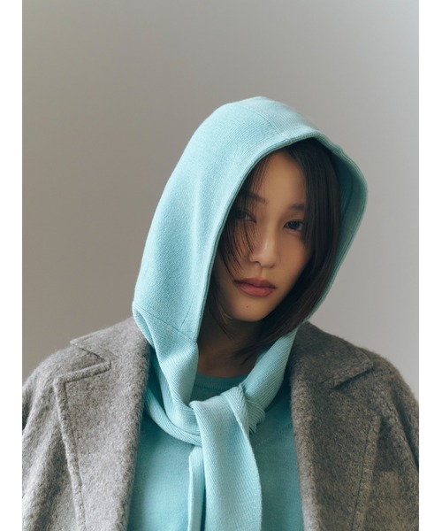 FRAY I.D（フレイアイディー）の「ウォッシャブルカシミヤシルクフード