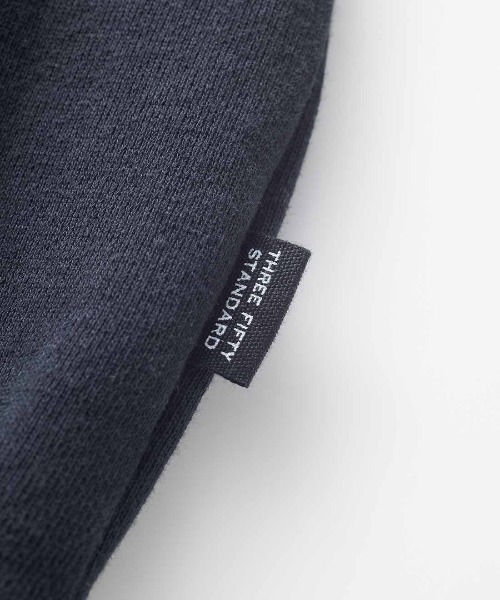 THREE FIFTY STANDARD(スリーフィフティースタンダード)の「THREE FIFTY STANDARD ジップアップスウェットジャケット〈ネイビー〉(その他アウター・レディース・ネイビー・3L/LL/L/M)」の11枚目の写真