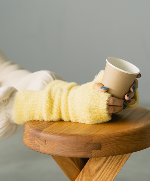 ゆるリブアームウォーマー / 581245（アームカバー）｜LAKOLE（ラコレ