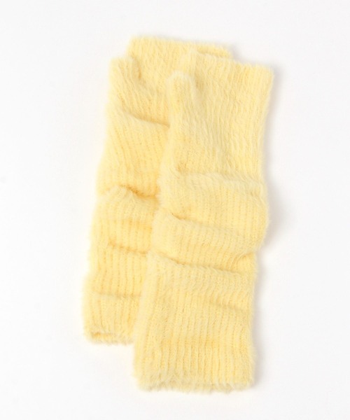 LAKOLE（ラコレ）の「ゆるリブアームウォーマー / 581245（アームカバー・レディース・ライトグレー/イエロー/コーラル/オフホワイト・FREE）」の5枚目の写真