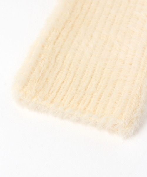 LAKOLE（ラコレ）の「ゆるリブアームウォーマー / 581245（アームカバー・レディース・ライトグレー/イエロー/コーラル/オフホワイト・FREE）」の11枚目の写真