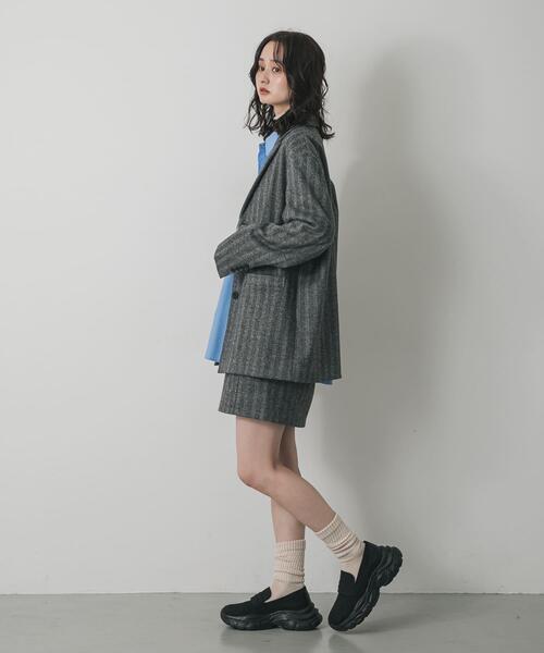 SENSE OF PLACE by URBAN RESEARCH（センスオブプレイスバイアーバンリサーチ）の「『軽量』スニーカーソールローファー（ローファー・レディース・ブラック・SMALL/LARGE/MEDIUM）」の6枚目の写真