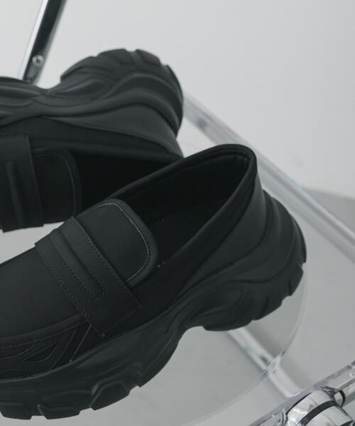 SENSE OF PLACE by URBAN RESEARCH（センスオブプレイスバイアーバンリサーチ）の「『軽量』スニーカーソールローファー（ローファー・レディース・ブラック・SMALL/LARGE/MEDIUM）」の11枚目の写真