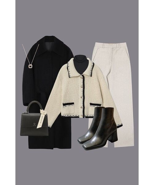 NICK&NICOLE（ニックアンドニコール）の「[ESSENTIAL] SOFT TURTLENECK KNIT_BLACK（ニット/セーター・レディース・その他・FREE）」の3枚目の写真