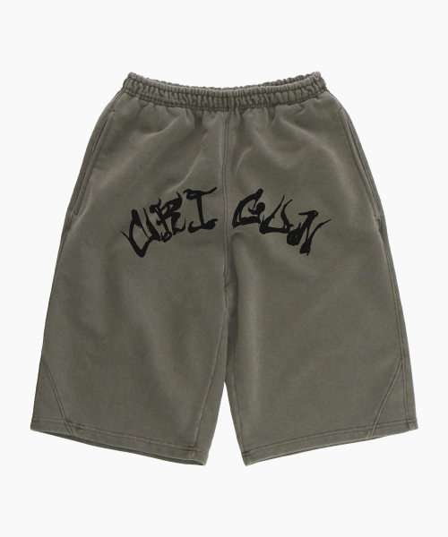 CRIGUN(クリガン)の「アートワークバミューダパンツピグメントKHAKI(その他パンツ・レディース・カーキ・MEDIUM/LARGE/X-LARGE)」の10枚目の写真