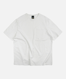 POCKET LOOP TEE _ WHITE