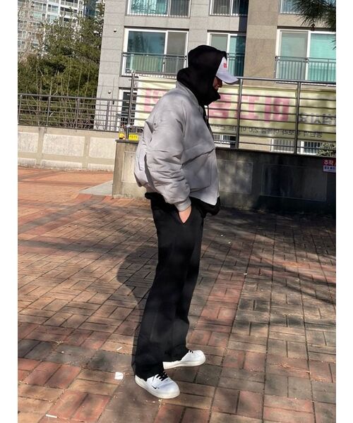 MUSINSA STANDARD（ムシンサスタンダード）の「ラウンジスウェットパンツ[ブラック]（スウェットパンツ・メンズ・その他・LARGE/X-LARGE/XX-LARGE/SMALL/MEDIUM）」の9枚目の写真