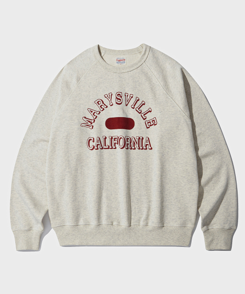 V.S.C SWEAT(MARYSVILLE)_1%OATMEAL（スウェット）｜OUTSTANDING