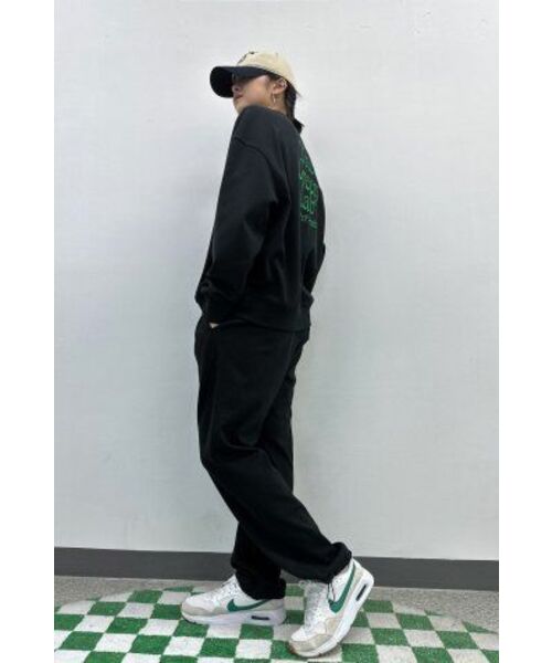 THE GREEN LAB（ザグリーンラボ）の「オーバーサイズストリングジョガーパンツ[ブラック]（スウェットパンツ・メンズ・その他・SMALL/LARGE）」の13枚目の写真