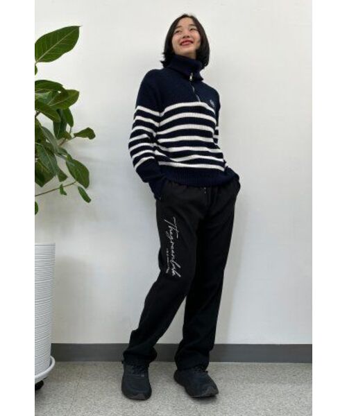 THE GREEN LAB（ザグリーンラボ）の「オーバーサイズストリングジョガーパンツ[ブラック]（スウェットパンツ・メンズ・その他・SMALL/LARGE）」の15枚目の写真