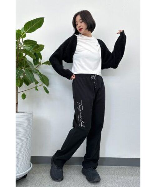 THE GREEN LAB（ザグリーンラボ）の「オーバーサイズストリングジョガーパンツ[ブラック]（スウェットパンツ・メンズ・その他・SMALL/LARGE）」の17枚目の写真
