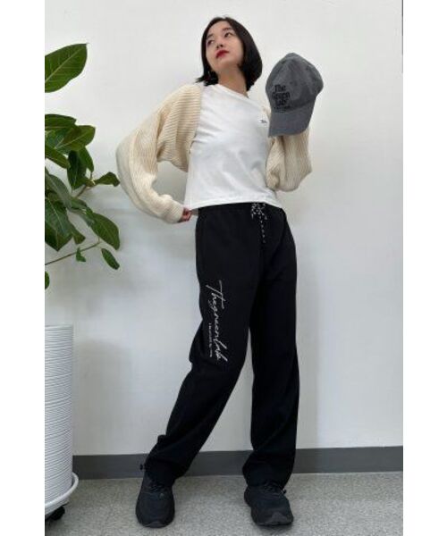 THE GREEN LAB（ザグリーンラボ）の「オーバーサイズストリングジョガーパンツ[ブラック]（スウェットパンツ・メンズ・その他・SMALL/LARGE）」の19枚目の写真