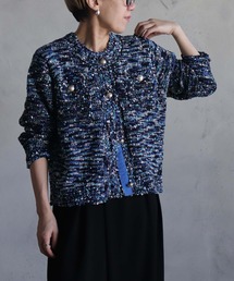 kese-moi | ミックスポップコーンカーデ(ニット/セーター)