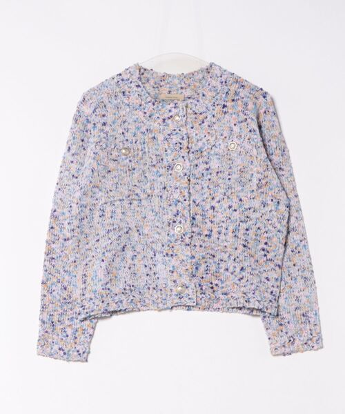 kese-moi(ケセモイ)の「ミックスポップコーンカーデ(ニット/セーター・レディース・ブラック/マルチ/グレー・FREE)」の13枚目の写真