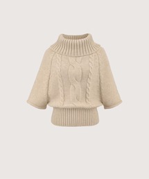 LA POMME jours | Cape Style Jeresy Knit(ニット/セーター)