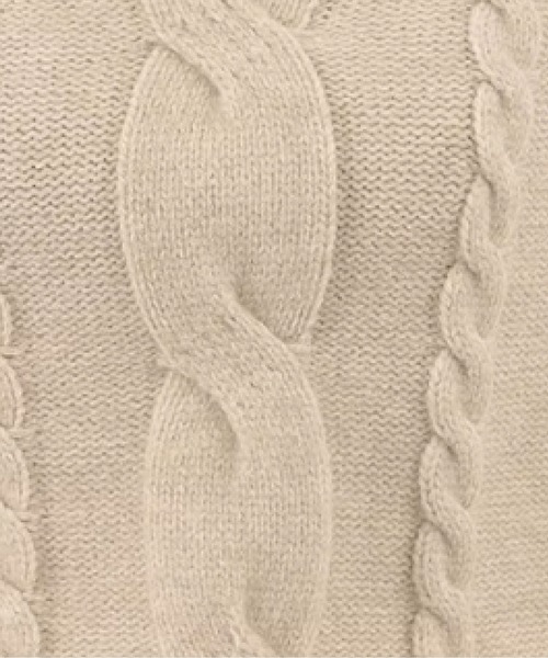 LA POMME jours(ラポミ・ジュール)の「Cape Style Jeresy Knit(ニット/セーター・レディース・グレー/ブラック/ホワイト/ベージュ・FREE)」の8枚目の写真