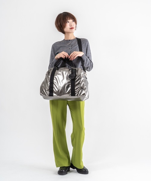 Jack Gomme(ジャックゴム)の「【JACK GOMME】ボストンバッグ WALLI Sac voyage(ボストンバッグ・レディース・モカ/シルバー/ブラック/ライトブルー/インディゴブルー/オリーブ/ワインレッド/アイボリー/シャンパン/ブルー系その他・FREE)」の19枚目の写真