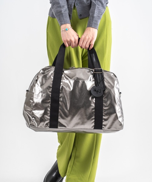 Jack Gomme(ジャックゴム)の「【JACK GOMME】ボストンバッグ WALLI Sac voyage(ボストンバッグ・レディース・モカ/シルバー/ブラック/ライトブルー/インディゴブルー/オリーブ/ワインレッド/アイボリー/シャンパン/ブルー系その他・FREE)」の16枚目の写真