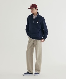 COVERNAT | C LOGO HALF-ZIPUP SWEATSHIRT(スウェット)