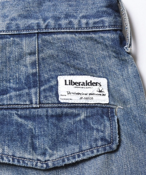 Liberaiders（リベレイダース）の「Liberaiders/リベレイダース DENIM CARGO PANTS ペインター カーゴデニムパンツ（カーゴパンツ・メンズ・ブラック/ブルー・30/32/34）」の20枚目の写真
